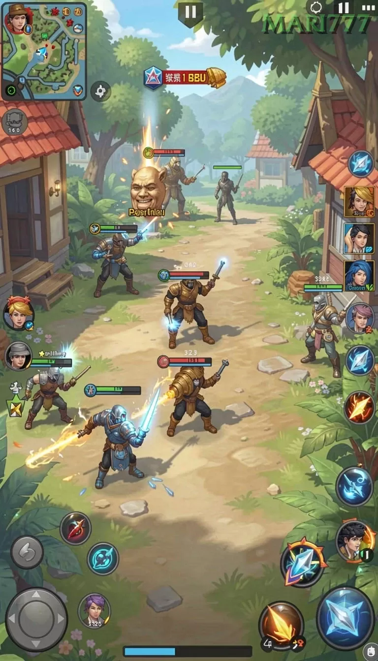 Galeri pratinjau visual mari777 build APK resmi terbaru